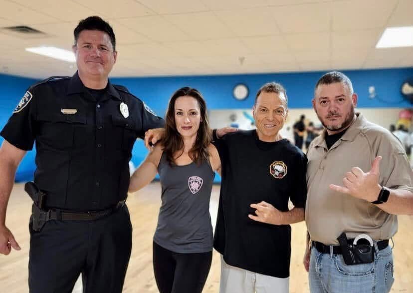 Free self-defense class for kids and adults with karate instructor Des Chaskelson at Cocoa Beach Health and Fitness, Past Event