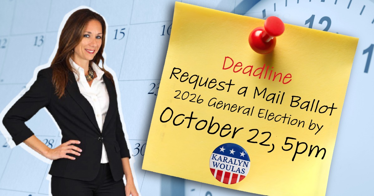 Mail Ballot Deadline: Request Yours by October 22 for the 2026 General Election